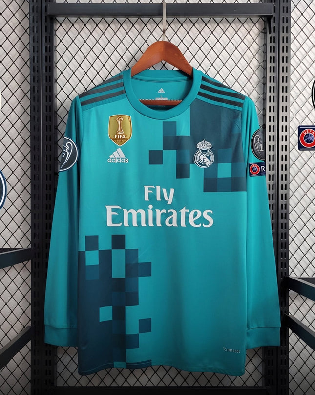 Camiseta de manga larga de la tercera equipación del Real Madrid 17/18