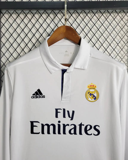 Real Madrid 2016 L/S Home Shirt