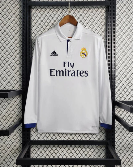 Real Madrid 2016 L/S Home Shirt