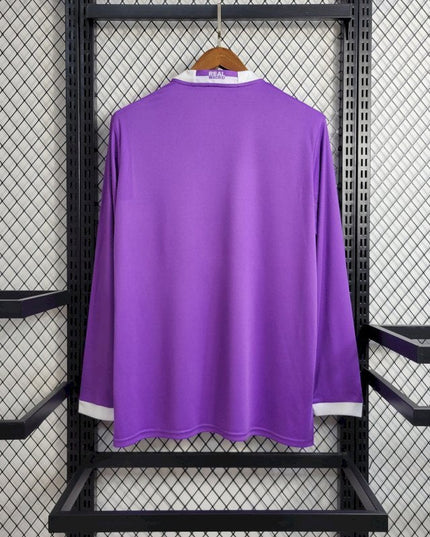 Real Madrid 2016 L/S Away UCL Shirt