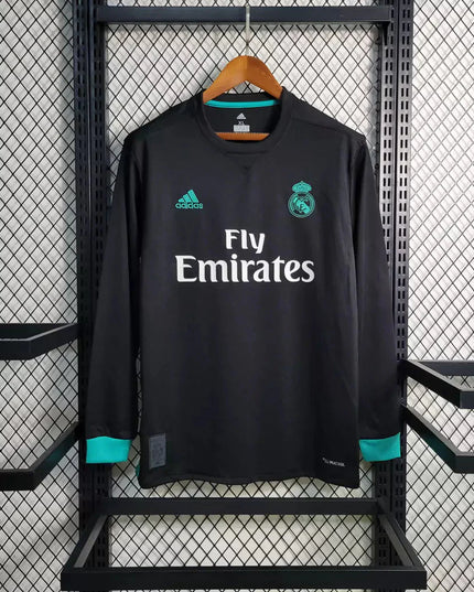 Real Madrid 2017 L/S Away Shirt
