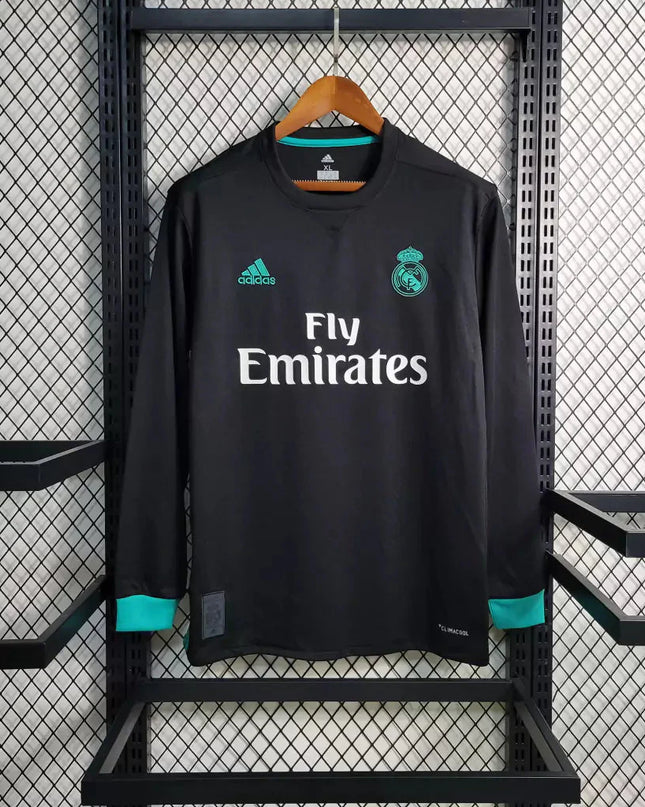 Real Madrid 2017 L/S Away Shirt