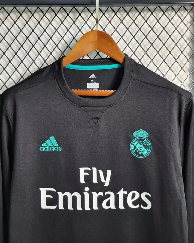 Real Madrid 2017 L/S Away Shirt