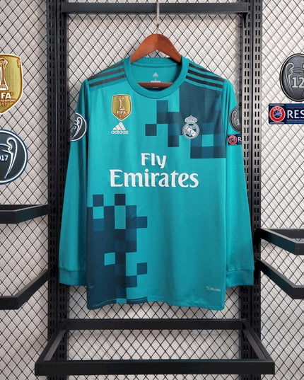 Real Madrid 2017 L/S Third Shirt