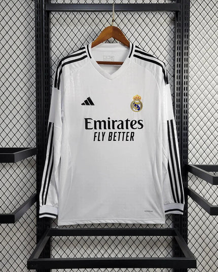 Real Madrid 2024 L/S Home Shirt
