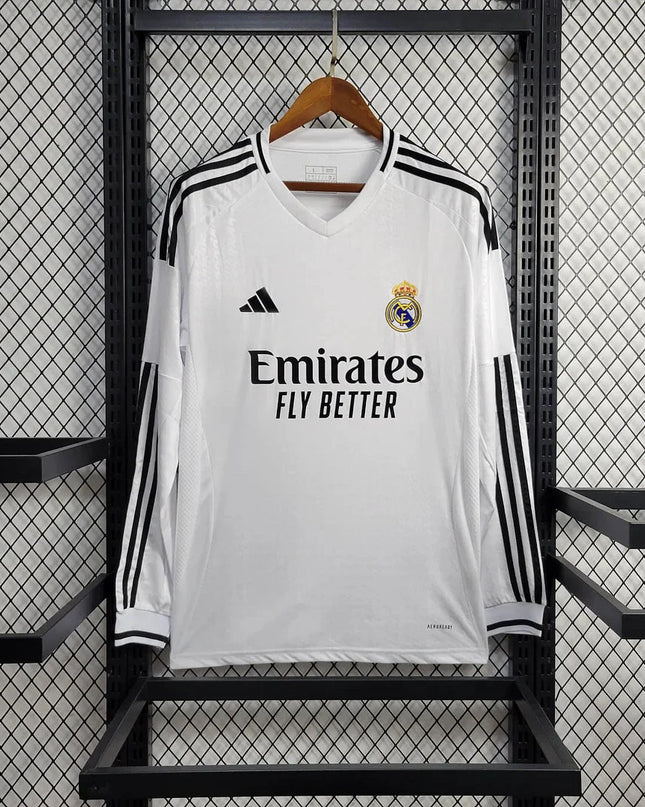 Real Madrid 2024 L/S Home Shirt