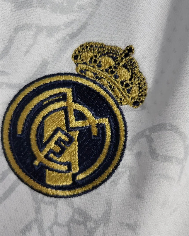 Real Madrid 2024 White Dragon Special Shirt
