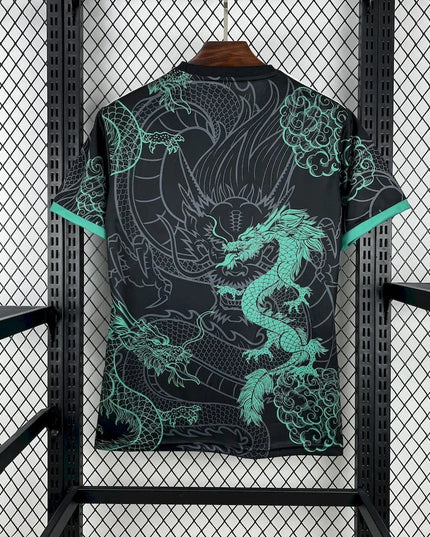Real Madrid 2025 Emerald Dragon Special Shirt