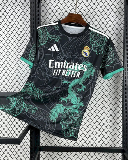 Real Madrid 2025 Emerald Dragon Special Shirt