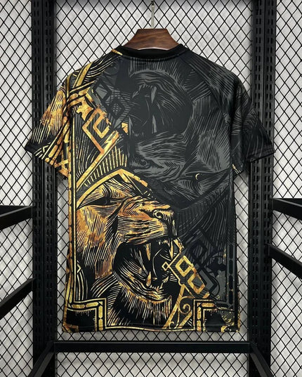 Real Madrid 2025 Gold Lion Special Shirt