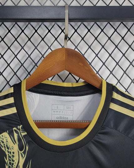 Real Madrid 2025 Gold Dragon Special Shirt