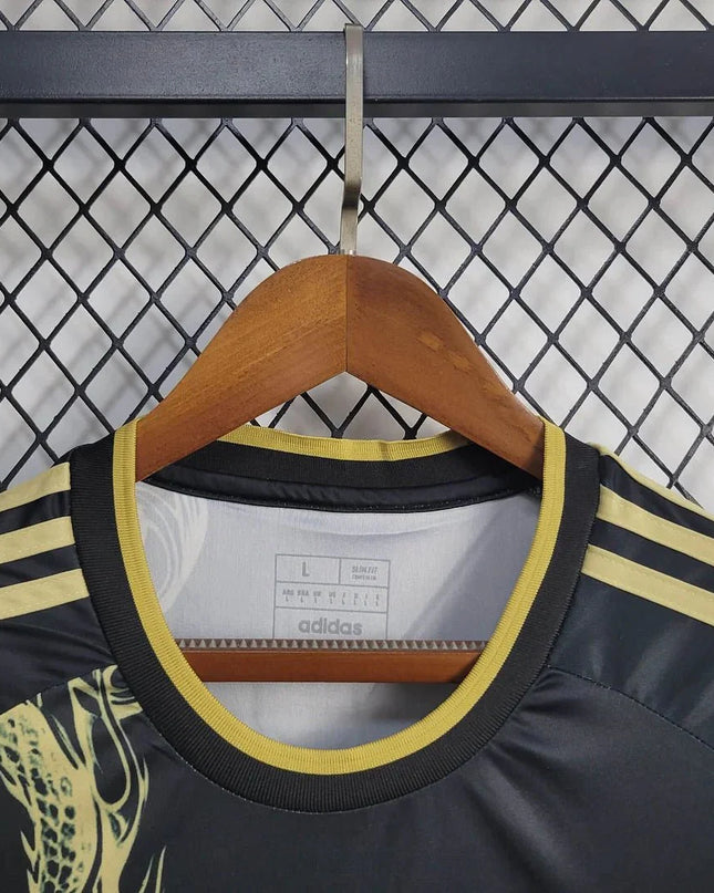 Real Madrid 2025 Gold Dragon Special Shirt