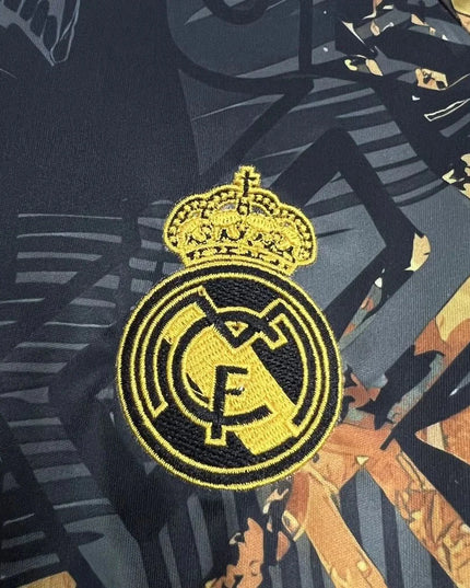 Real Madrid 2025 Gold Lion Special Shirt