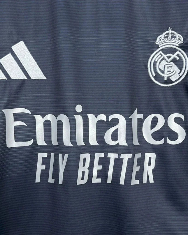 Real Madrid 2025 L/S Away Shirt