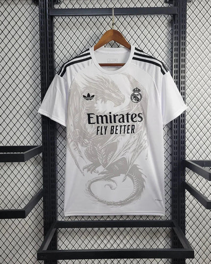 Real Madrid 24/25 Special White Dragon Shirt