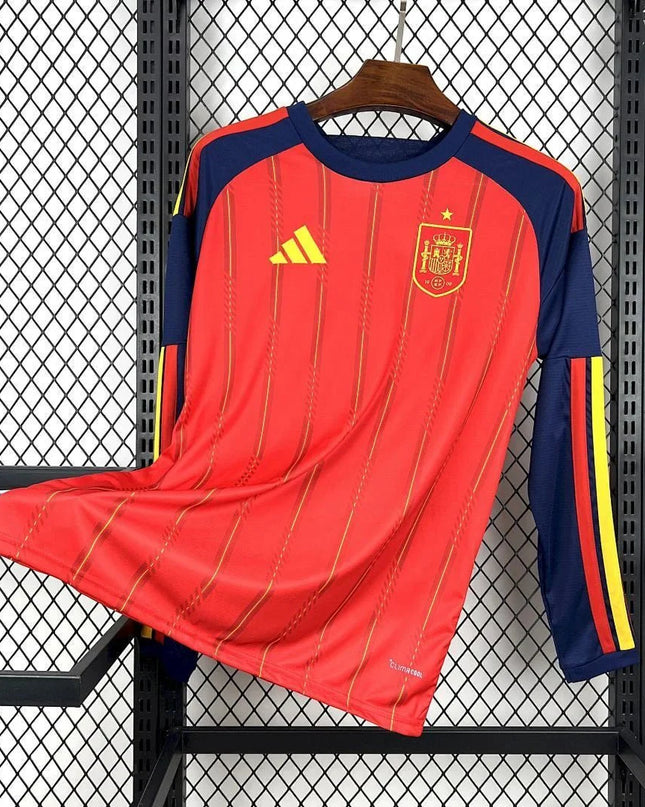 Spain 2026 World Cup L/S Home Shirt